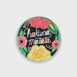 Parche termoadhesivo Hakuna Matata inspirado en Disney