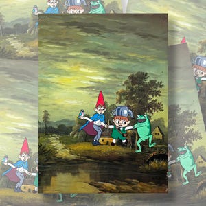 Over the Garden Wall Fan Art Wirt Greg Print Design