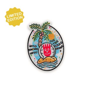 Toppa termoadesiva con serpente del Libro della Giungla