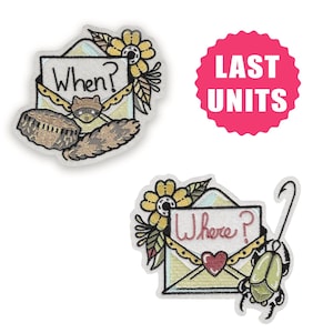 Moonrise Kingdom Wes Anderson Fan Art Iron-On Patch set