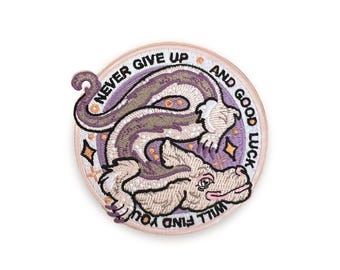 Toppa termoadesiva Fujur Lucky Dragon di Neverending Story Fan Art