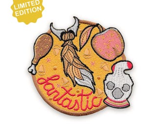 Mr. Fox Wes Anderson Fan Art Iron-On Patch (9cm)