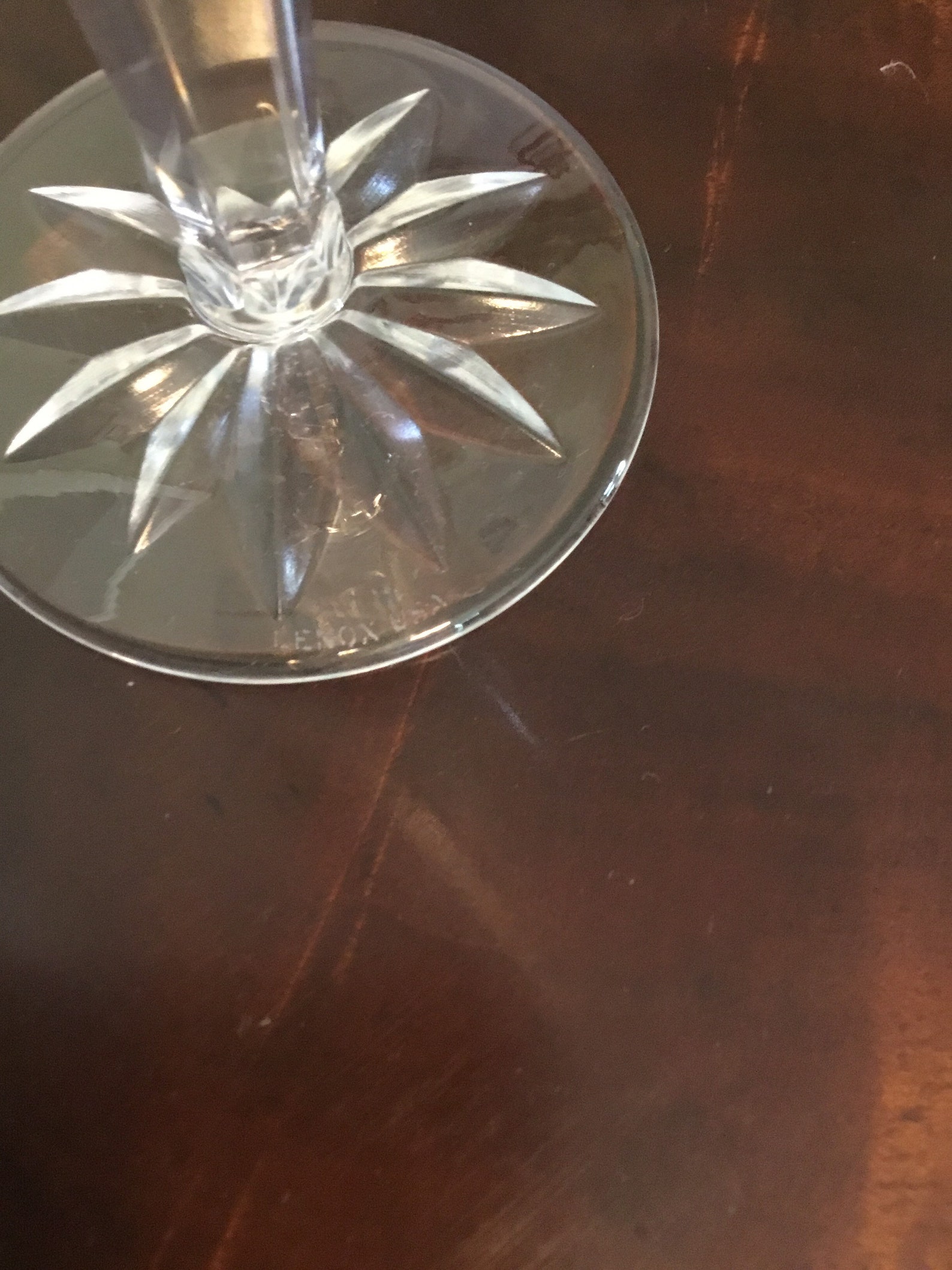 Lenox wine glasses Etsy