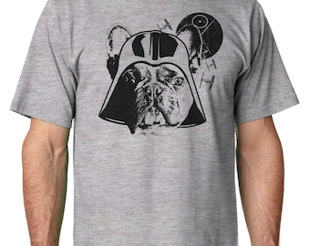 Camiseta de Darth Bulldog Francés, camiseta de raza Bully