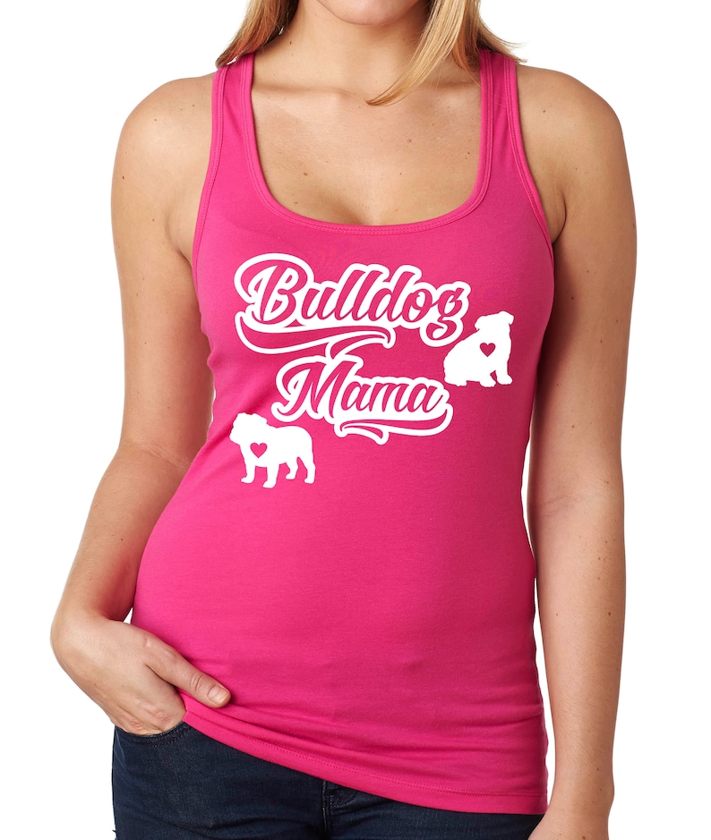 Bulldog Mama Women's Bulldog Shirt Tank Top English Etsy