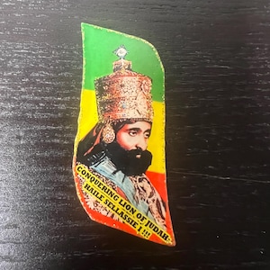 H.I.M Selassie King of Kings pin