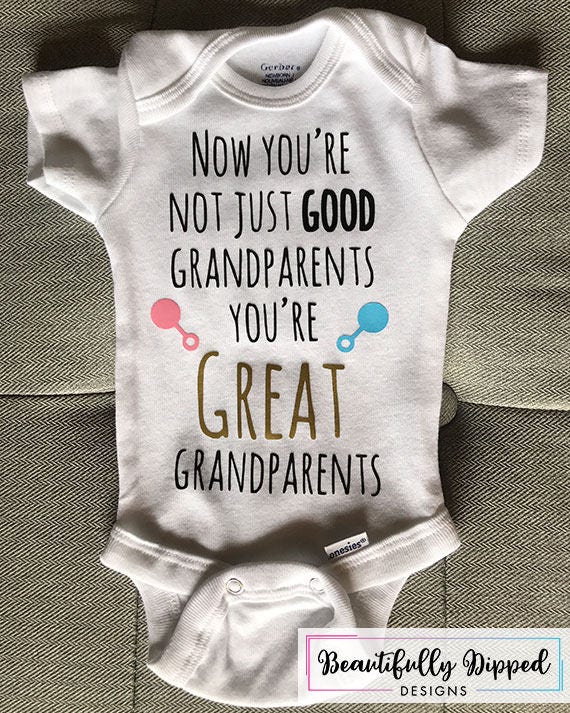 great grandparents onesie