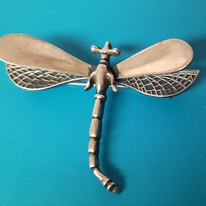 Sterling Silver Dragonfly Brooch