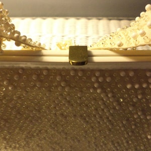 Vintage Beaded Gold Evening Bag image 4