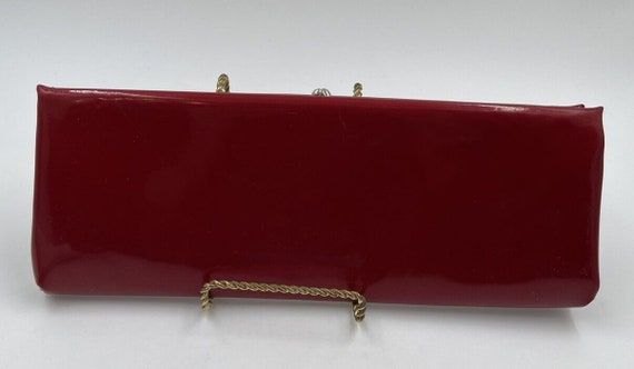Holiday Ready Red Patent Clutch! - image 3
