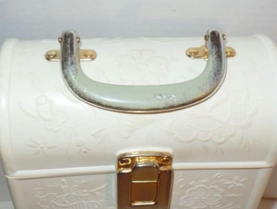 Italian Lucite Lunchbox Handbag - image 5