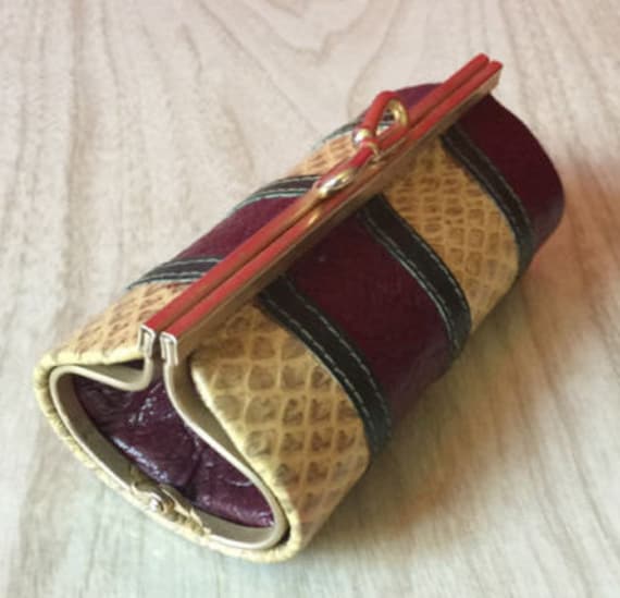 Snakeskin Change Purse - Rosenfeld Collectible