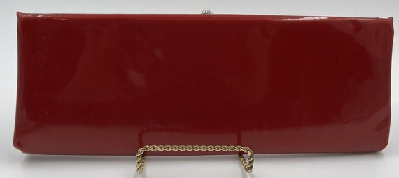 Holiday Ready Red Patent Clutch! - image 1