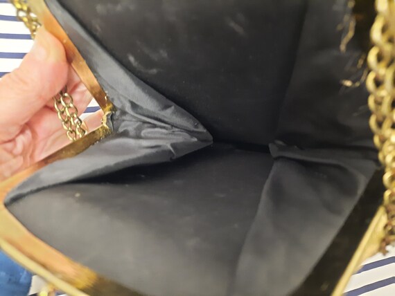Classic Gold Lame Evening Bag - image 5