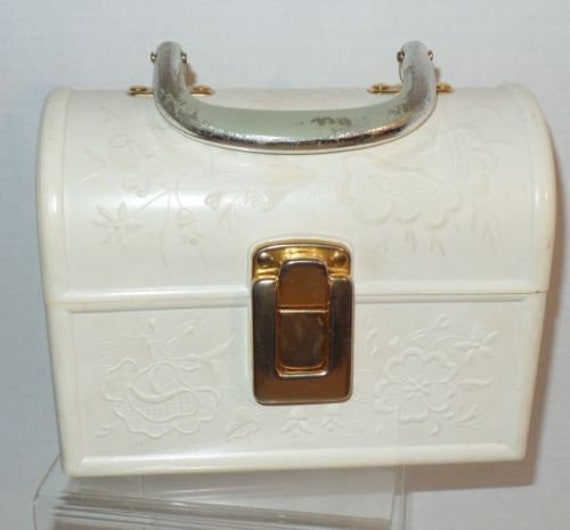 Italian Lucite Lunchbox Handbag - image 3