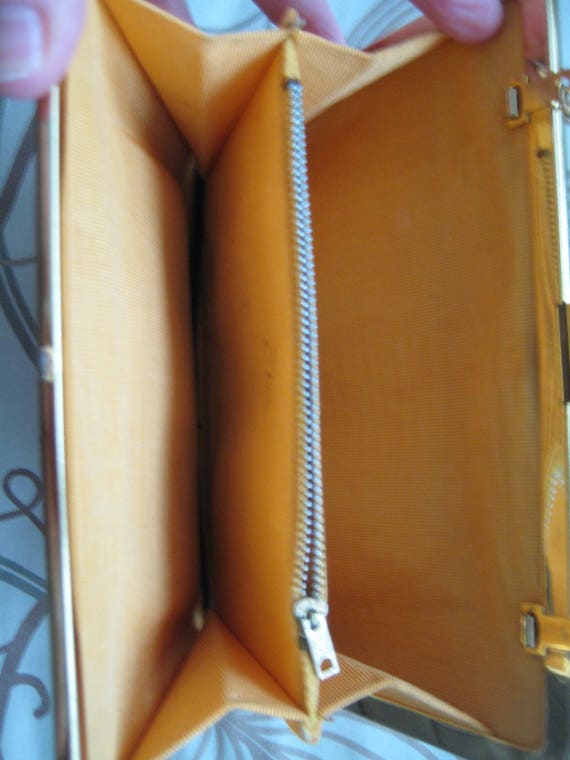 Perfect Red Leather Evening Bag - image 3