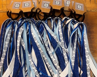 Customizable Team Hair Tie:  Volleyball  Ribbons