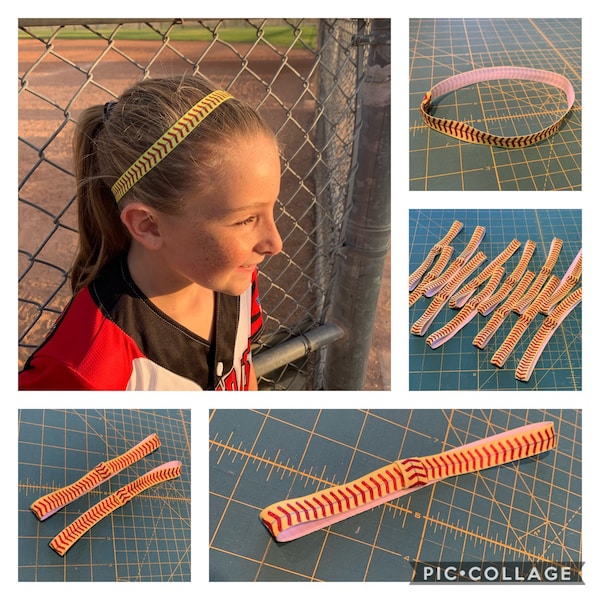 Softball Headband Etsy