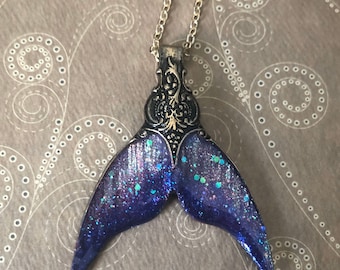 Iridescent Purple Mermaid Tail (T3)