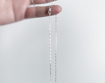 Plain Chain - Sterling silver chain anklets, bracelets, and necklaces you choose the length
