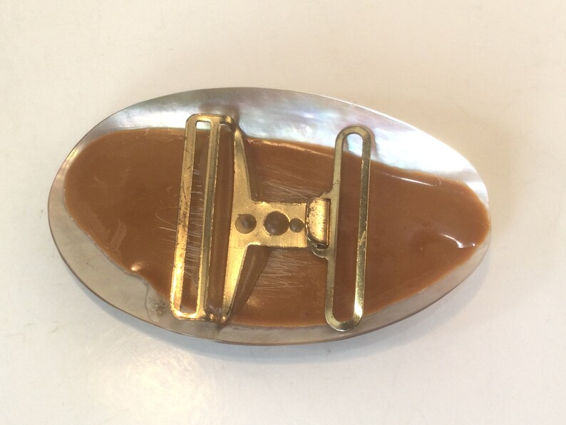 SEASHELL BELT BUCKLE