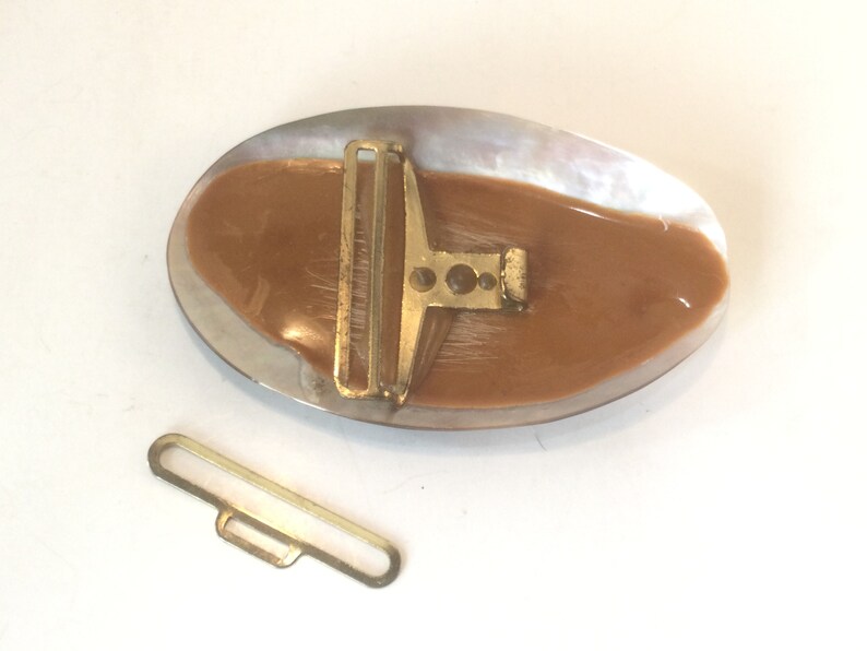 SEASHELL BELT BUCKLE