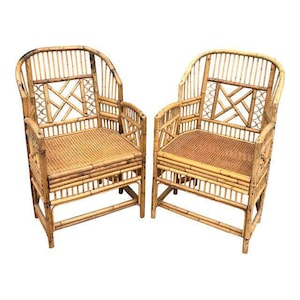 Brighton Pavilion Bamboo and Cane chairs