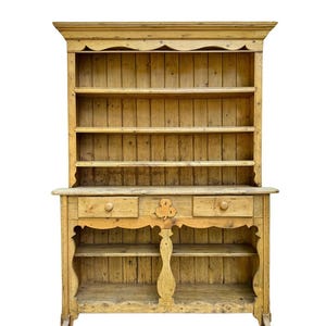 Antique Irish Pine Hutch