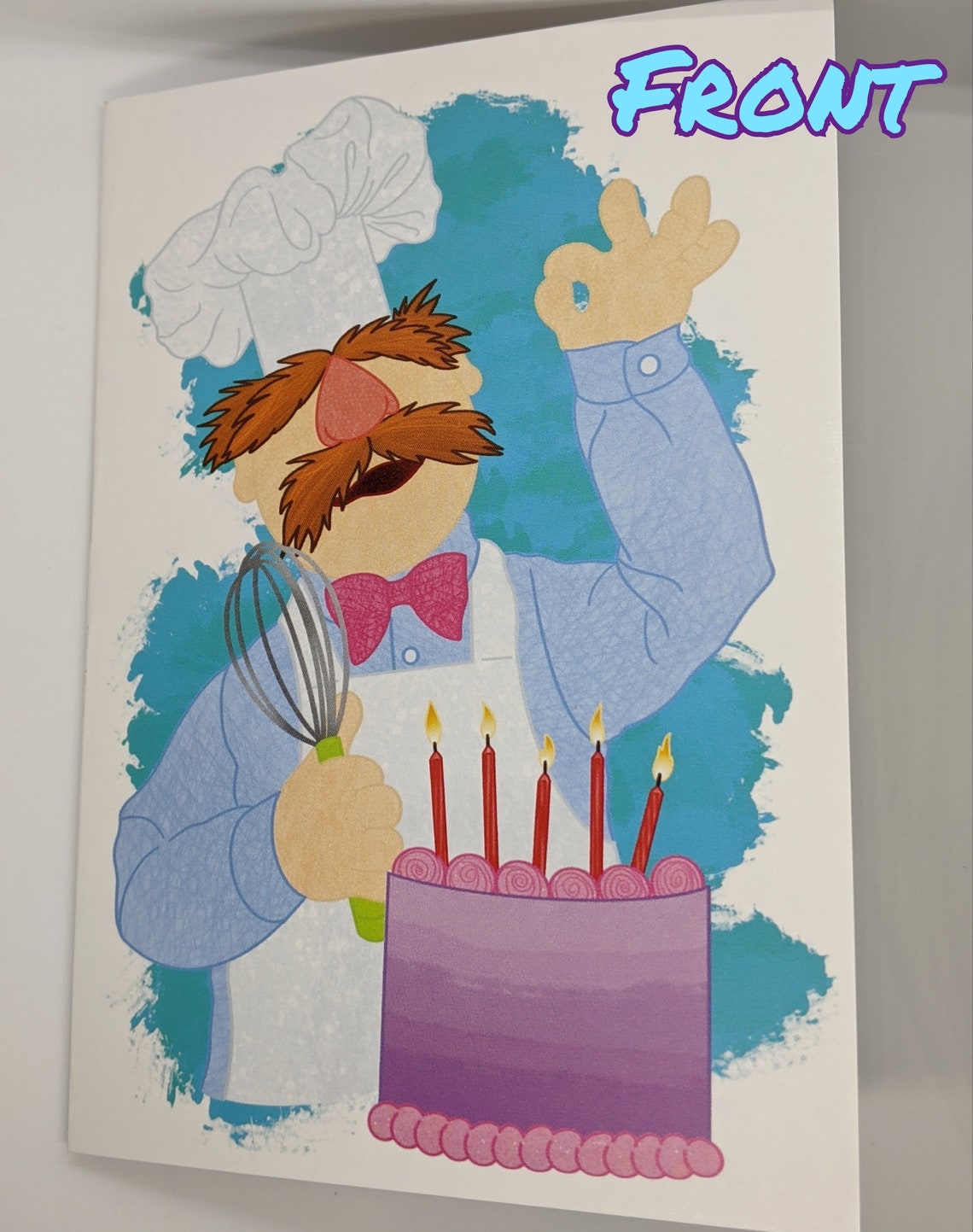 Muppets Swedish Chef Birthday Card - Etsy