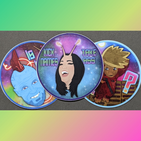 Guardians of the Galaxy Stickers!