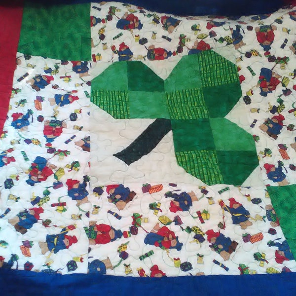 Paddington Bear Quilt Etsy