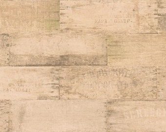 Flea Market Moxie Tan Wood Fabric 7365-13D from Moda by the yard