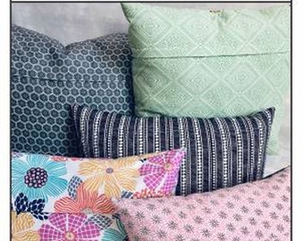 Simple Zippered Pillow Pattern from Ticklegrass Designs