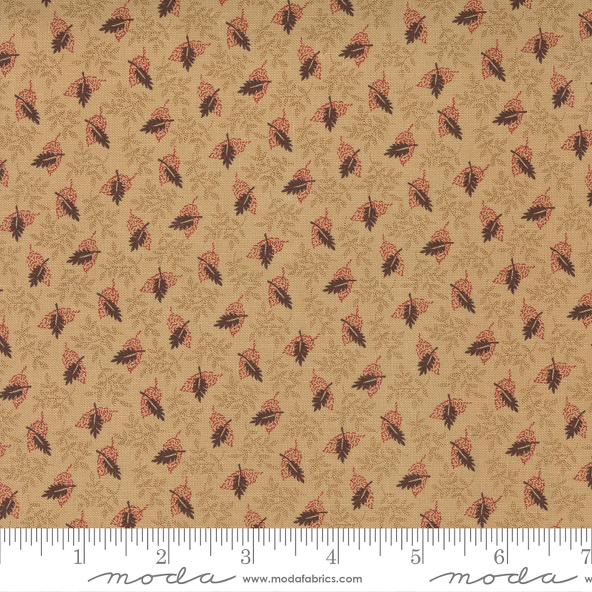 Rose Ferns Cream Reproduction Fabric 38126-21 by Jo Morton