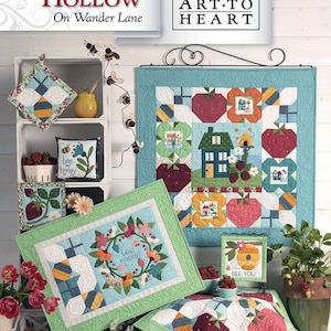 Honeybee Hollow on Wander Lane Pattern 173P from Art to Heart