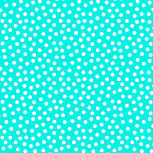 Essentials On The Dot White On Teal Dot 39146-741 from Wilmington by the yard