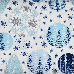 Oh What Fun P4351 Frost Silver from Hoffman by the yard