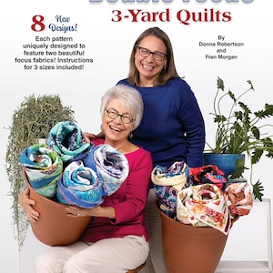 Double Focus 3-Yard Quilts Book 032444 by Fabric Cafe