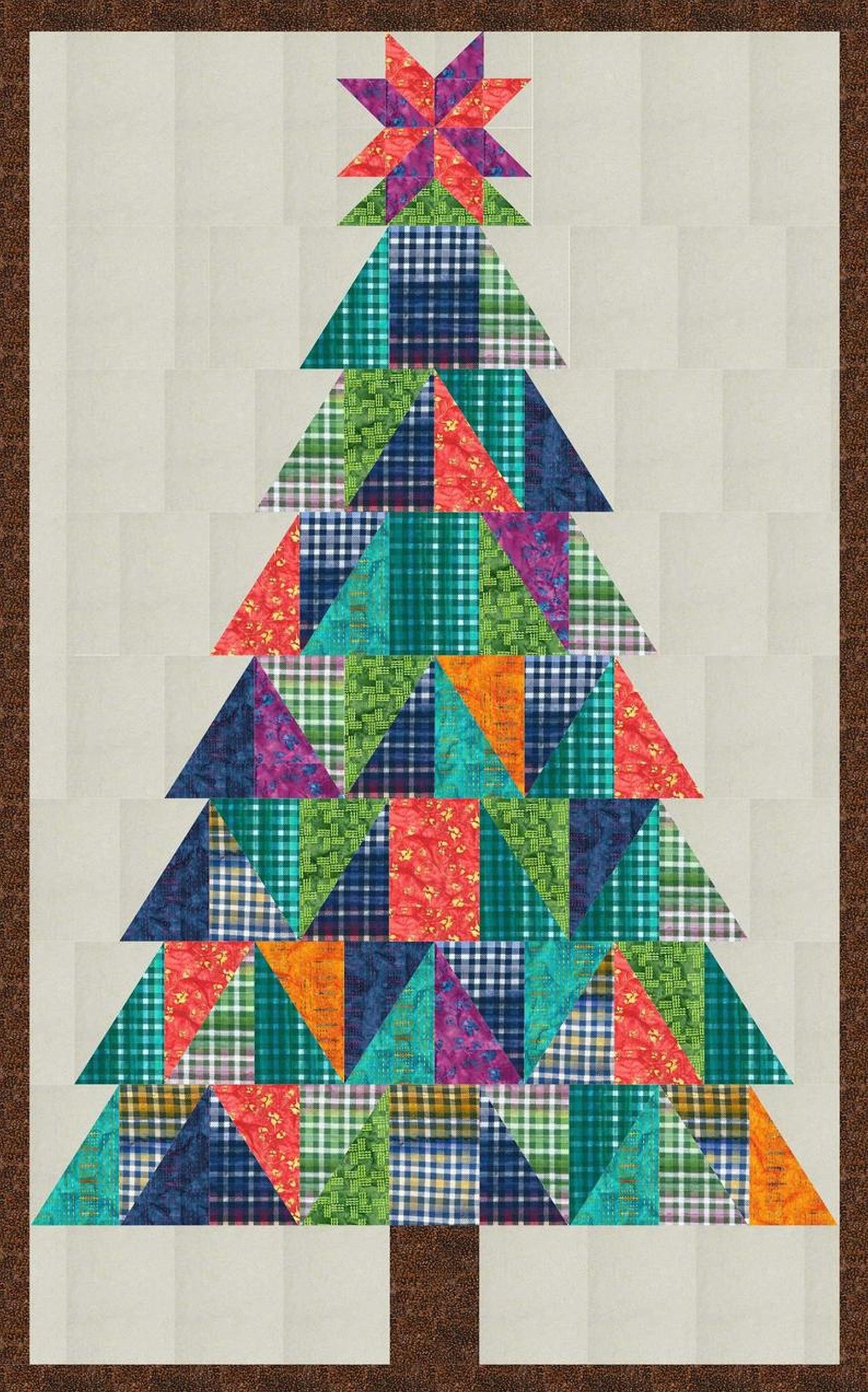 Kilts & Quilts Gandiegow Christmas Tree Quilt Kit Etsy