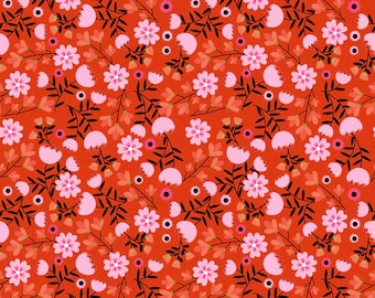 Not Scary Pumpkin Pie Orange NT26506 from Poppie Cotton by the yard