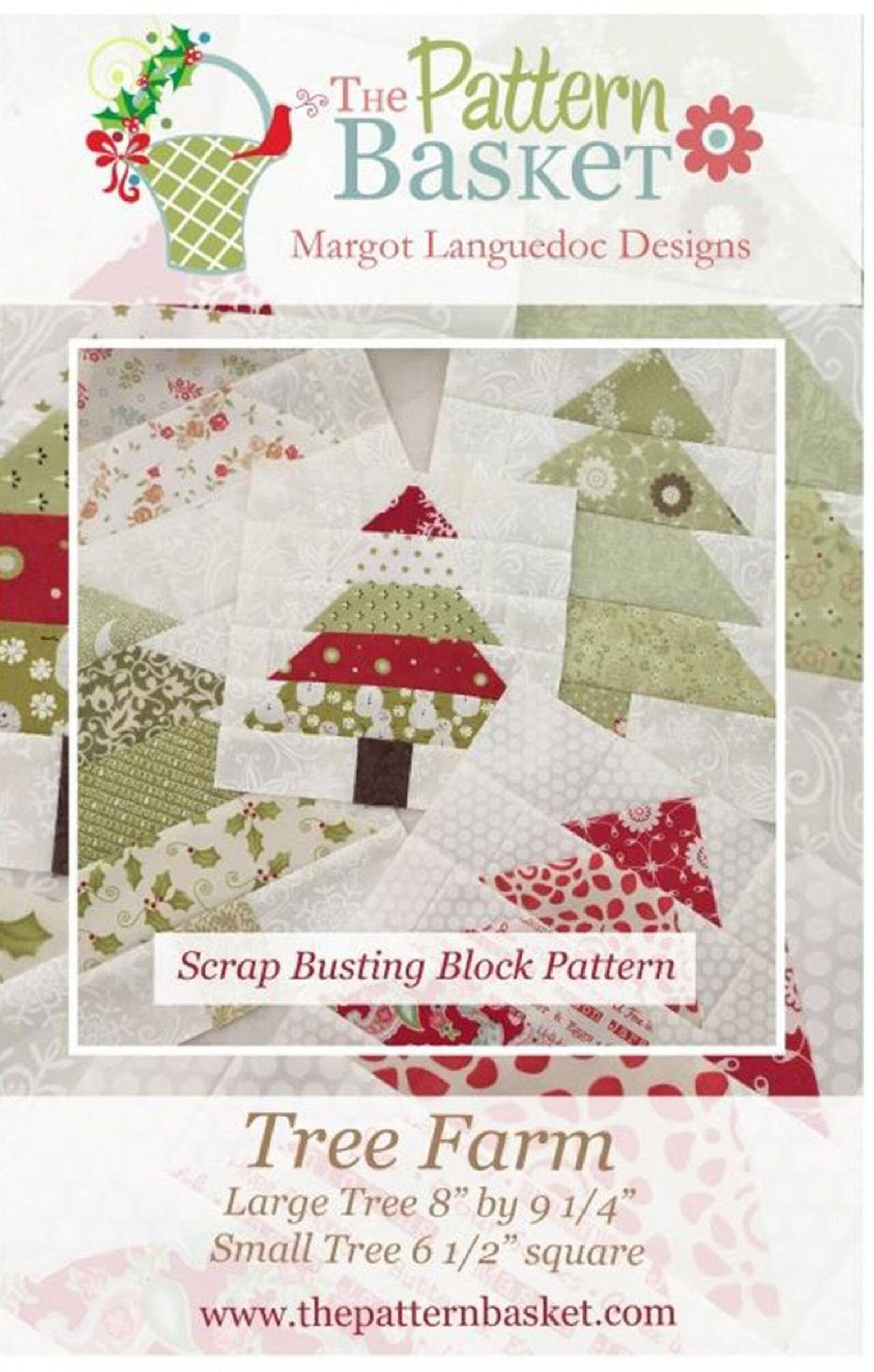 Tree Farm Holiday Quilt Pattern From the Pattern Basket Etsy
