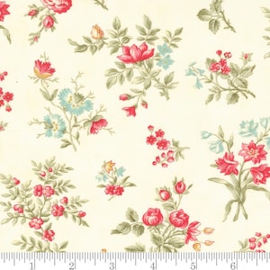 Collections Etchings Parchment 44331 11 Grateful Garden Florals Benefiting The Parkinson Foundation from Moda by the yard