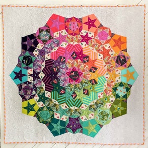 Tulanova Paper Piece Pattern & Complete Piece Pack for Tula Nova