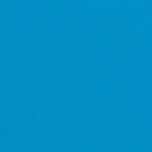 Kona 108&quot; Turquoise Wideback Fabric 1376 from Robert Kaufman by the yard