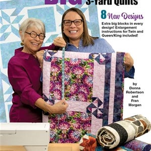 Big Block 3-Yard Quilts by Fabric Cafe