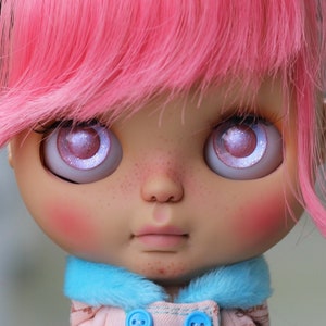 LOVELY LASS - Blythe/Furby/Pullip/MIDDIE eye chips by Starrytale Dolls