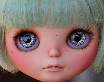 EMPTY HEART - Blythe/Furby/Pullip/MIDDIE Eyechips by Starrytale Dolls
