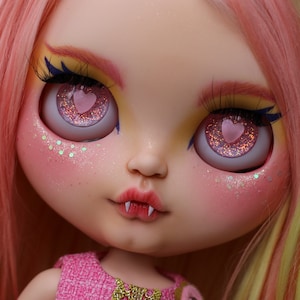 LOVE U - Blythe/Furby/Pullip/MIDDIE Eyechips by Starrytale Dolls