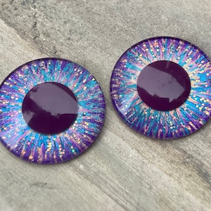 OOAK - BLYTHE/FURBY Eyechips by Starrytale Dolls - #45