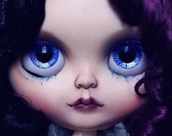 GENTLE POET - Blythe/Pullip/Furby/MIDDIE eye chips by Starrytale Dolls